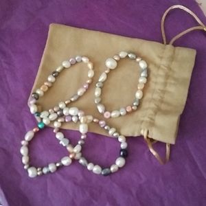 Splendid Freshwater Pearl Bracelets